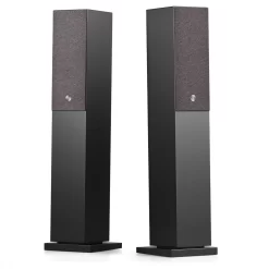 Audio Pro A38 Active Wireless Floorstanding Speakers (Pair), Black - Nearly New