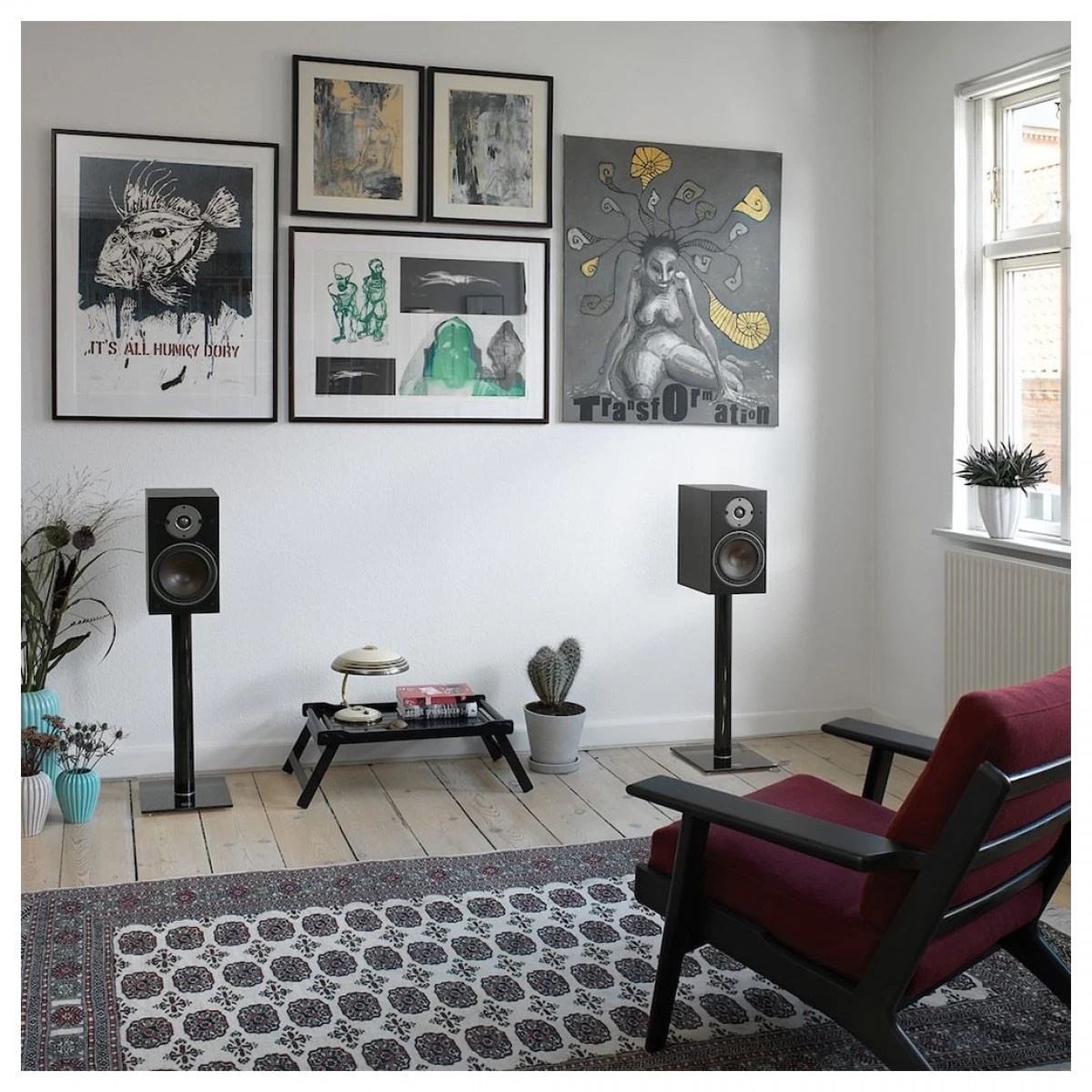 DALI OBERON 3 Bookshelf Speakers (Pair), Black Ash - Image 3