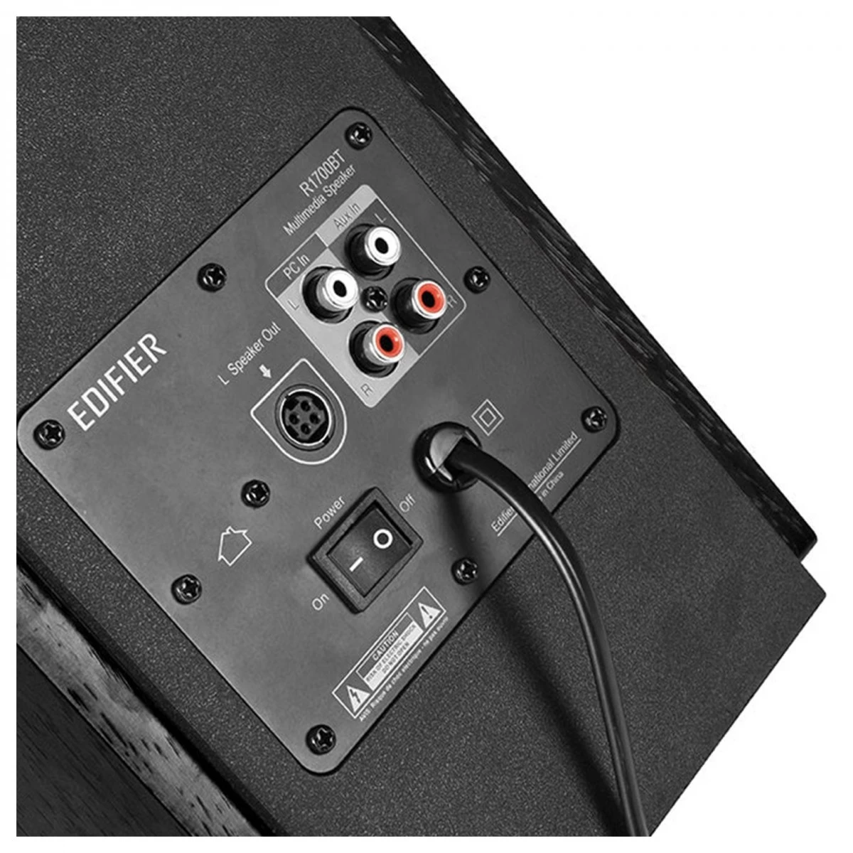 Edifier R1700BT Active 2.0 Bluetooth Bookshelf Speakers (Pair), Black - Image 3