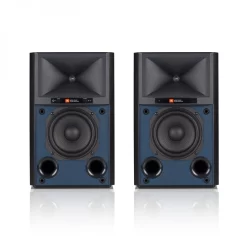 JBL 4305P Wireless Studio Monitor Speakers, Black Walnut