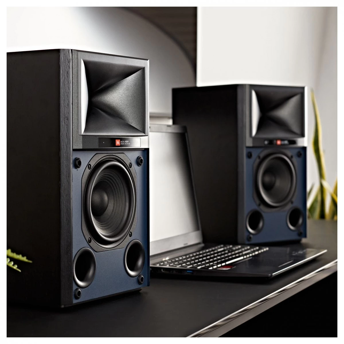 JBL 4305P Wireless Studio Monitor Speakers, Black Walnut - Image 5