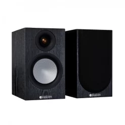 Monitor Audio Silver 50 7G Bookshelf Speakers (Pair), Black Oak