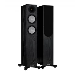 Monitor Audio Silver 200 7G Floorstanding Speaker (Pair), Black Oak