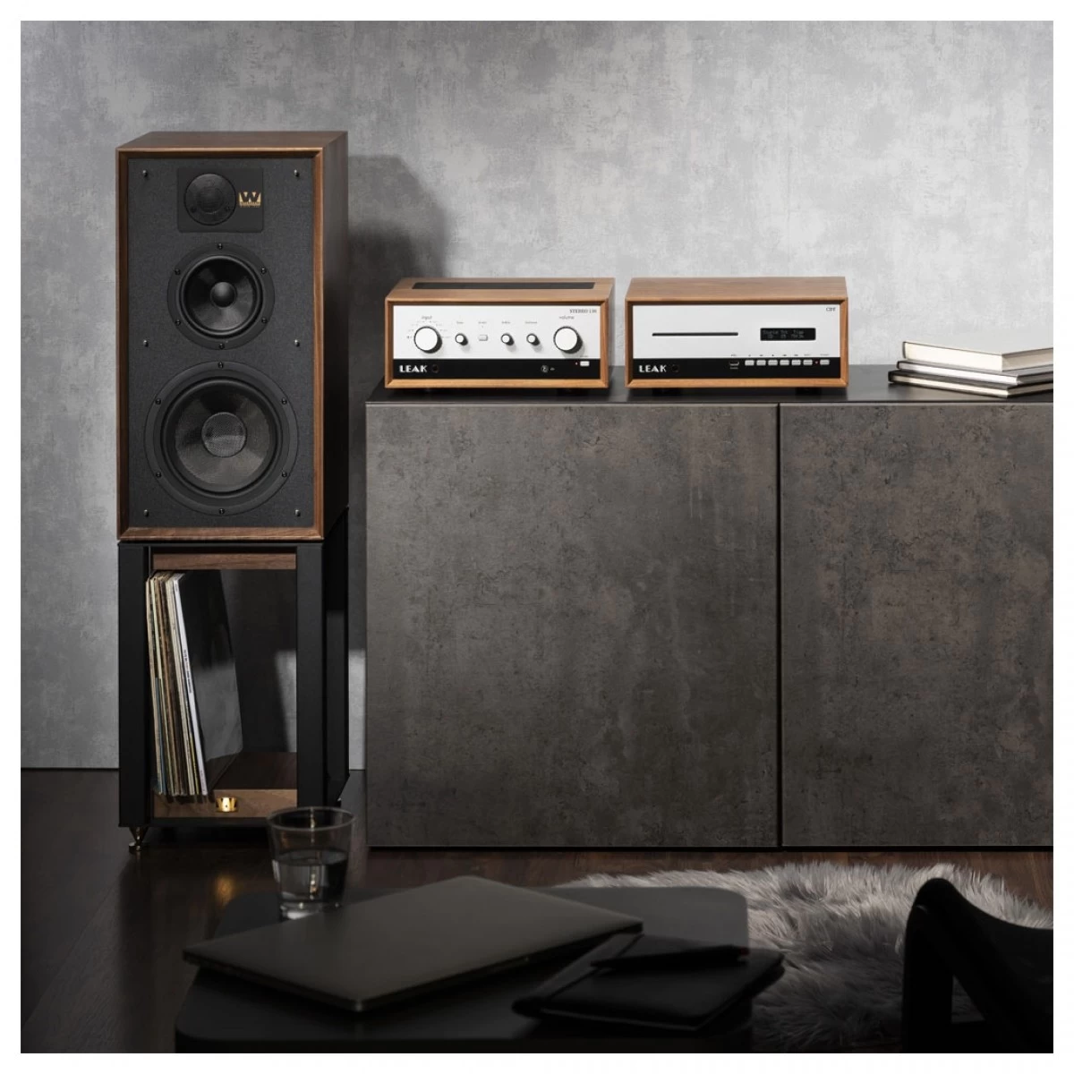 Wharfedale Linton Standmount Speakers (Pair), Walnut - Image 4