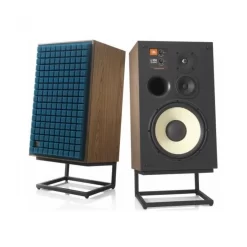 JBL L100 Classic 3-Way Stand Mount Speakers (Pair), Blue