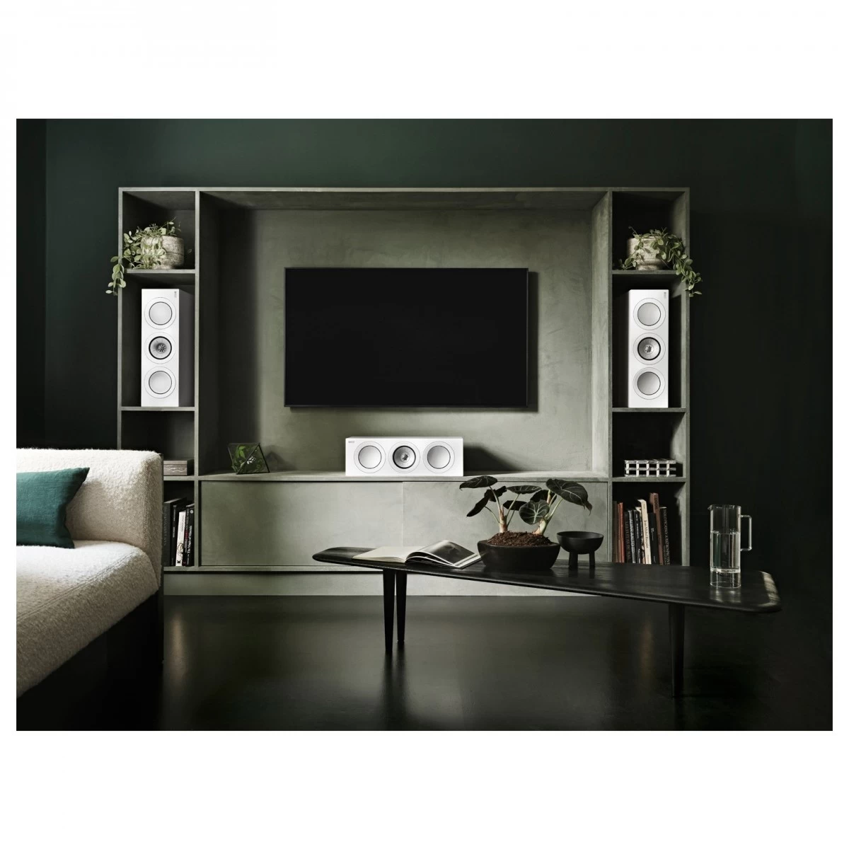KEF R2 Meta Centre Speaker, Black Gloss - Image 3
