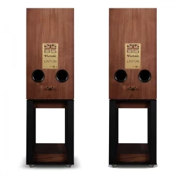 Wharfedale Linton Speakers With Matching Stands, Walnut