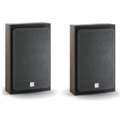 DALI OBERON On-Wall-C Active Dark Walnut Speakers (Pair) W/ Sound Hub Compact