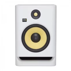 KRK ROKIT RP8 G4 Studio Monitors Pair With Isolation Pads, White