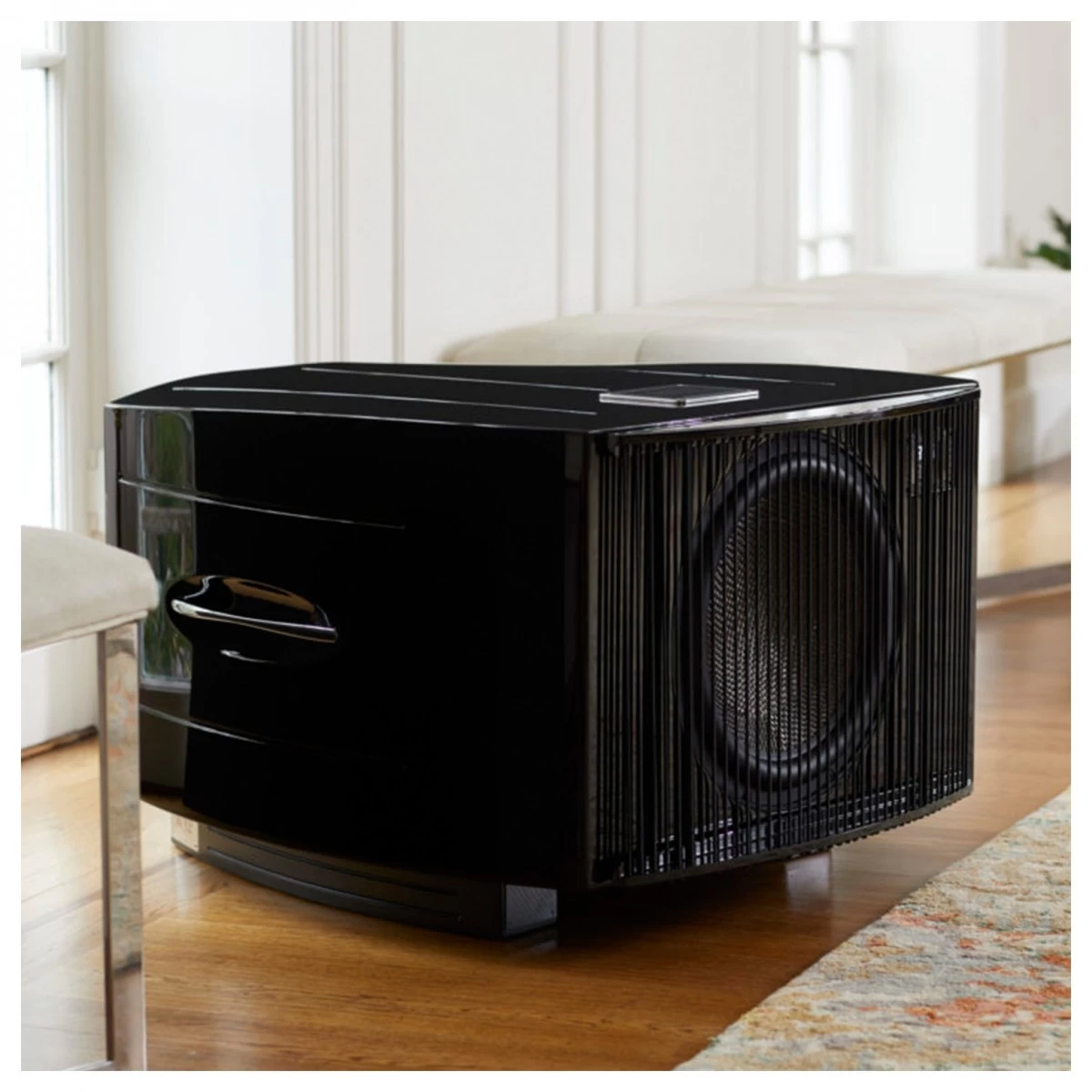 REL Acoustics No.32 Reference Subwoofer, Piano Black - Image 5