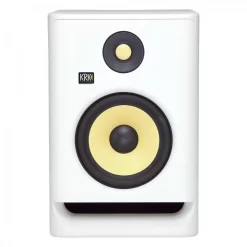 KRK ROKIT RP7 G4 Studio Monitor (Pair), White Noise