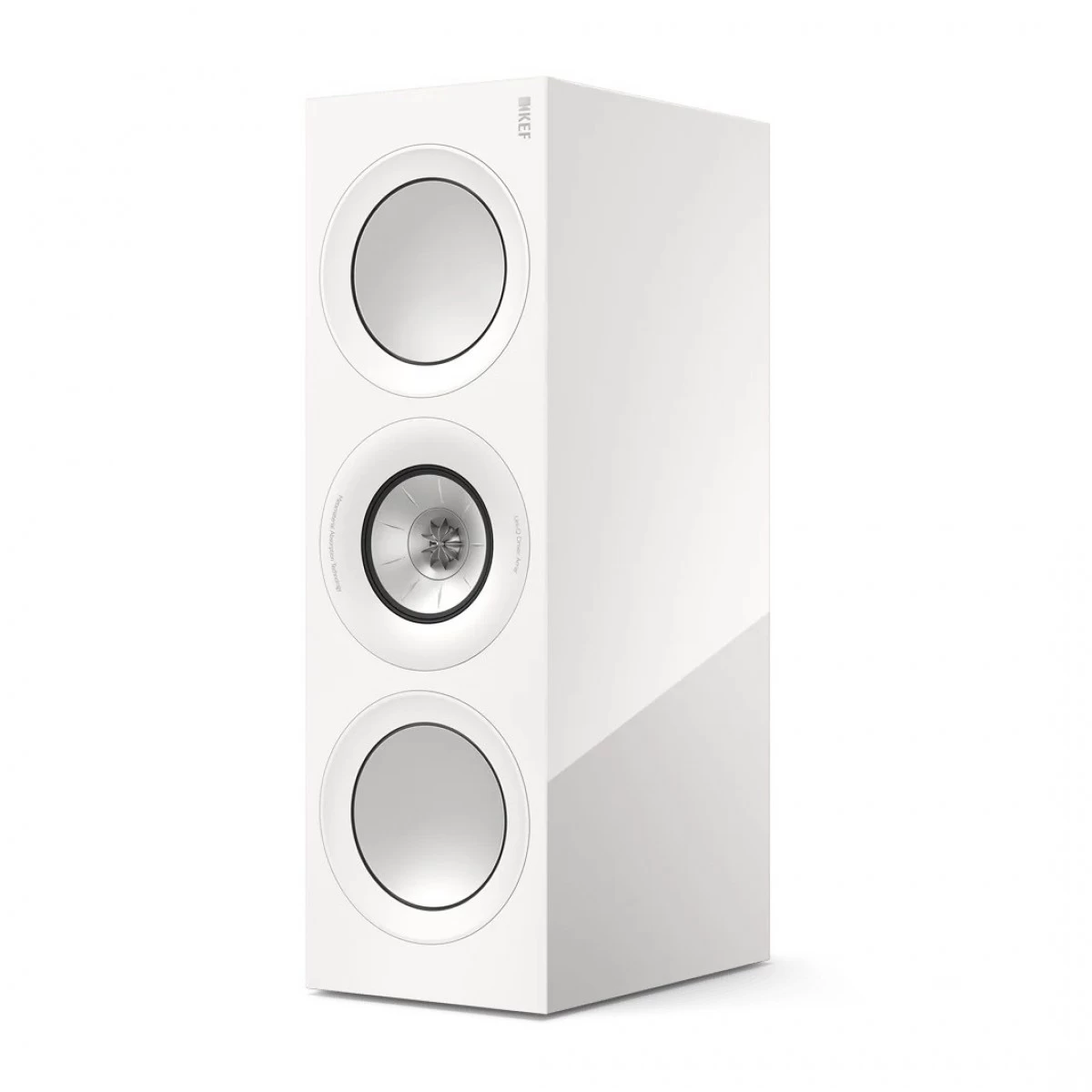 KEF R6 Meta Centre Speaker, White Gloss - Image 4