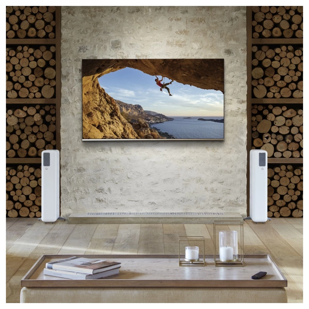 Q Acoustics Q Active 400 Wireless Speaker System, White - Image 13