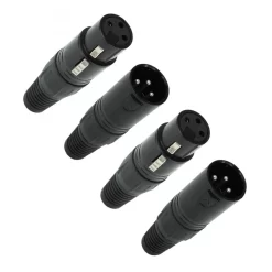 Fisual Havana Custom Made XLR Cable (Pair), 1m