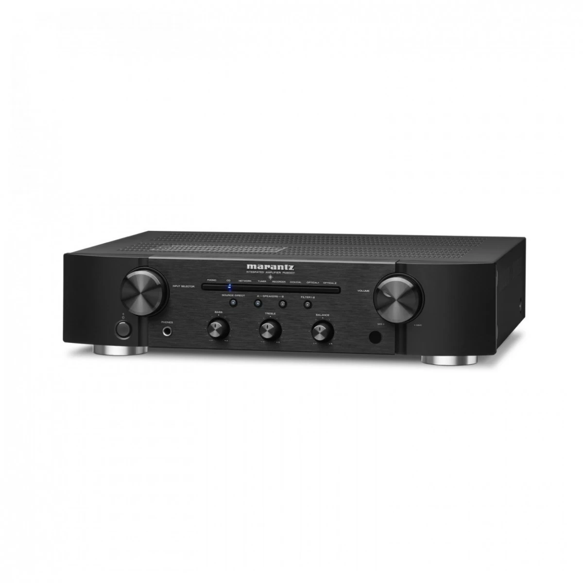 Marantz PM6007 Amp Black W/ B&W 607 S2 Anniversary Speakers, Black - Image 2