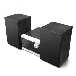 Panasonic SC-PM272EB-S Micro System With CD, Radio & Bluetooth