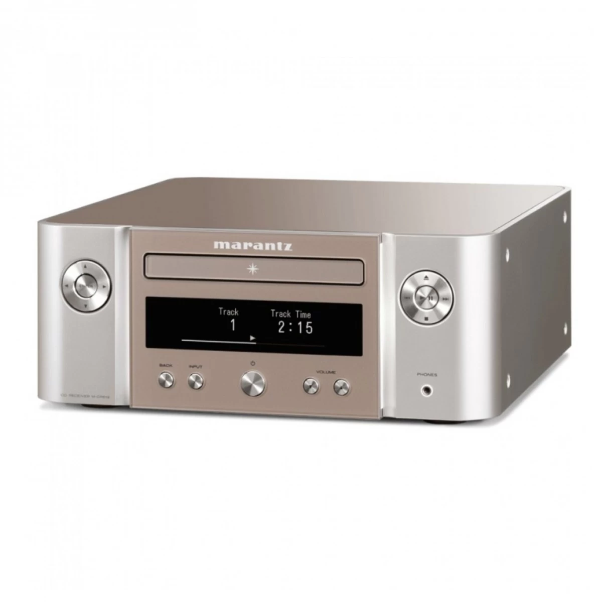 Marantz Melody X M-CR612, Silver With 603 S2 Speakers Package, Black