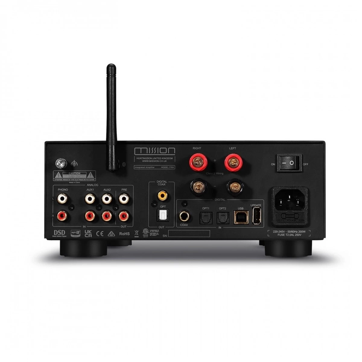 Mission 778x Integrated Amplifier With LX-2 MKII Speakers, Black - Image 6