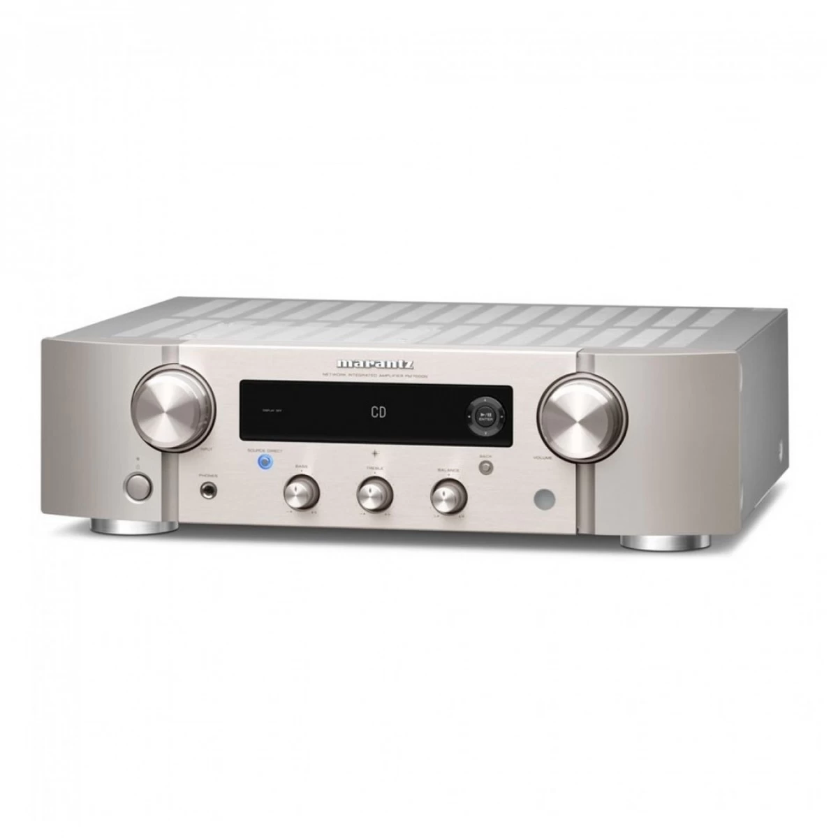 Marantz PM7000N, Silver With B&W 603 S2 Anniversary Speakers, White - Image 2