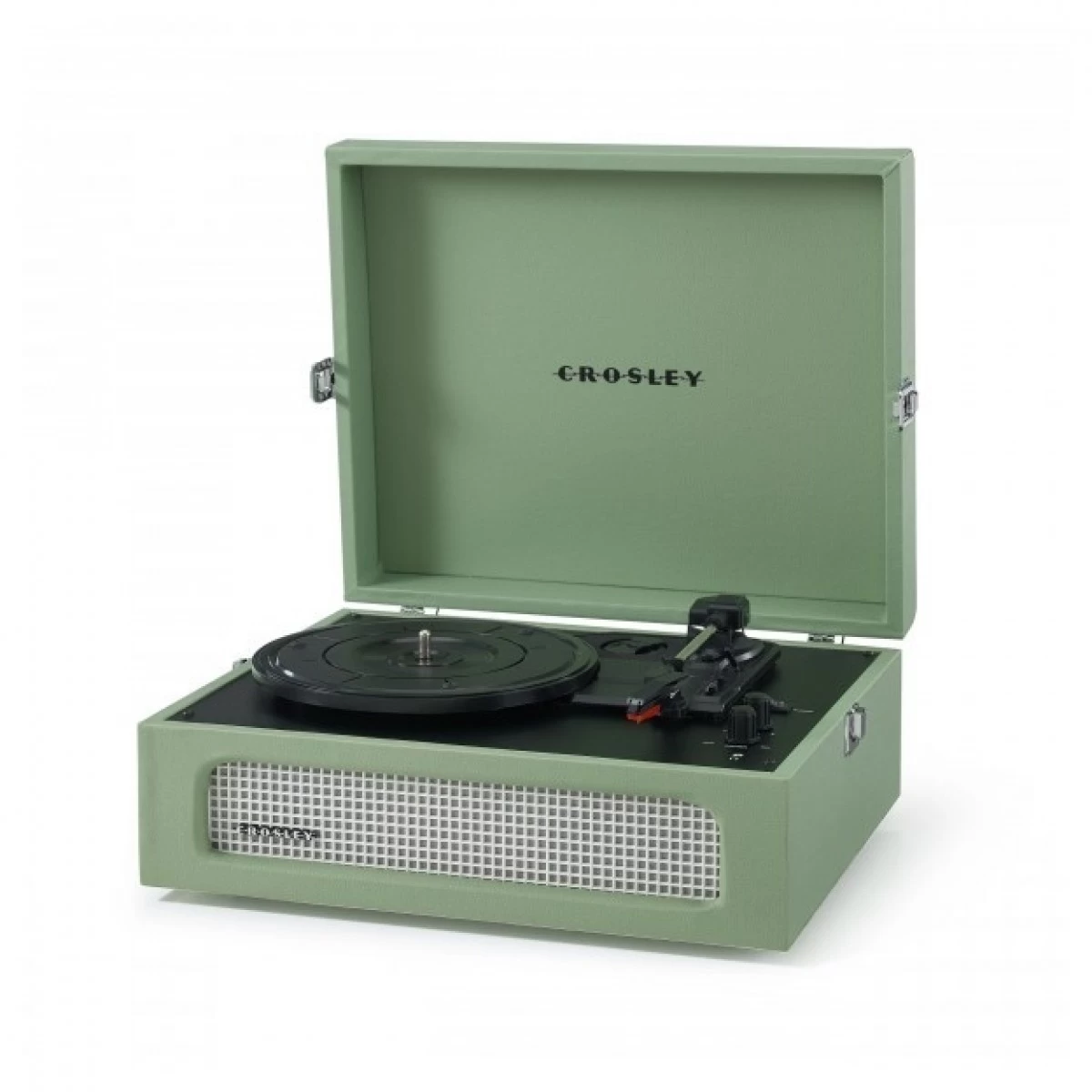 Crosley Voyager Portable Turntable With Bluetooth Out, Sage