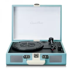 Lenco TT-110 Suitcase Turntable With BT And Built-In Speakers, Blue