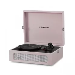 Crosley Voyager Portable Turntable With Bluetooth Out, Amethyst