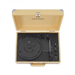 Crosley Cruiser Deluxe Portable Turntable With Bluetooth Out, Fawn
