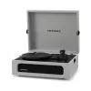 Crosley Voyager Portable Turntable With Bluetooth Out, Grey