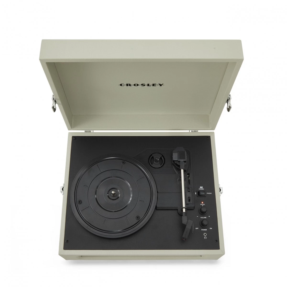 Crosley Voyager Portable Turntable With Bluetooth Out, Dune - Image 5