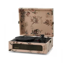 Crosley Voyager Portable Turntable With Bluetooth Out, Floral