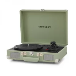 Crosley Cruiser Deluxe Turntable With Bluetooth Out, Mint
