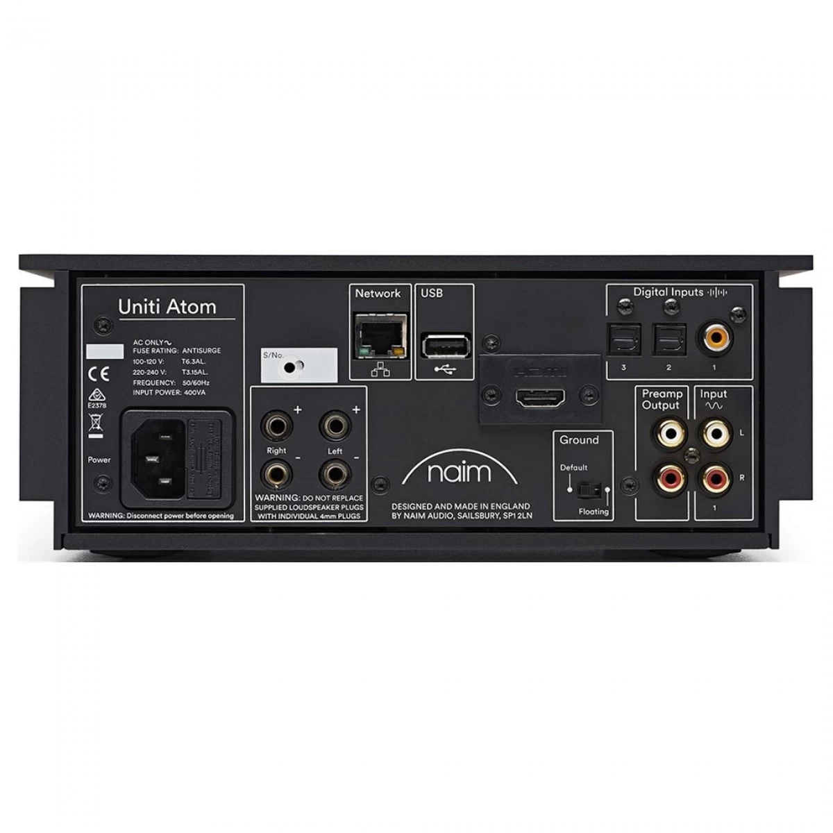 Naim Uniti Atom Compact High End All In One System (inc HDMI) - Image 3