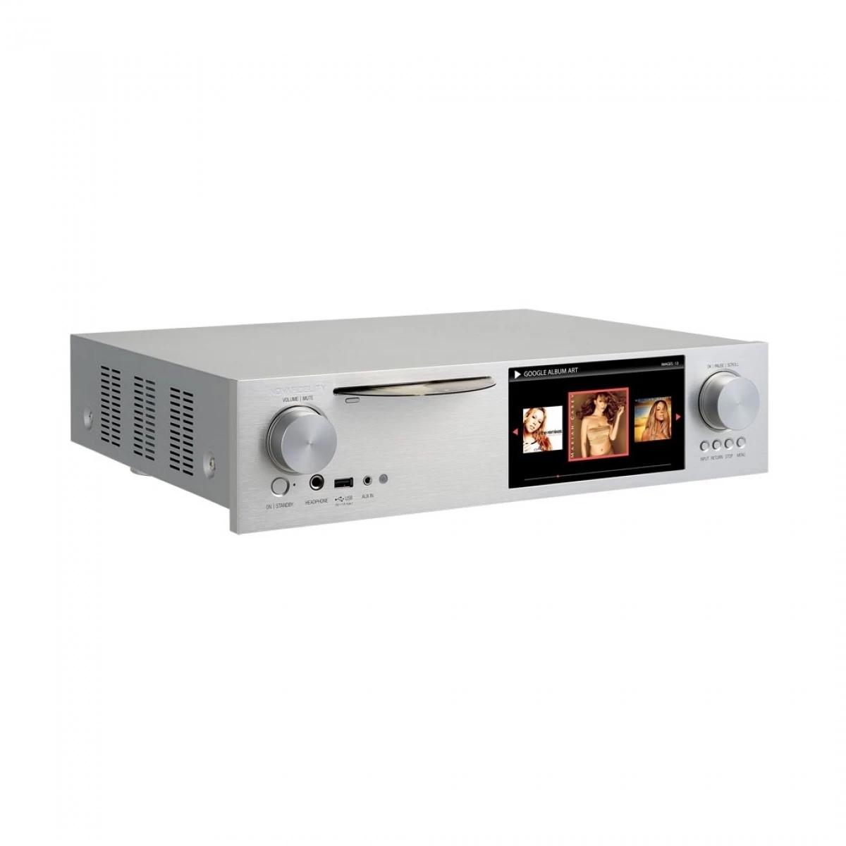 Novafidelity X35 Music Server System & Amplifier, Silver - Image 2