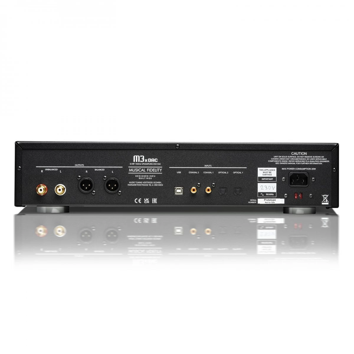 Musical Fidelity M3x DAC, Silver