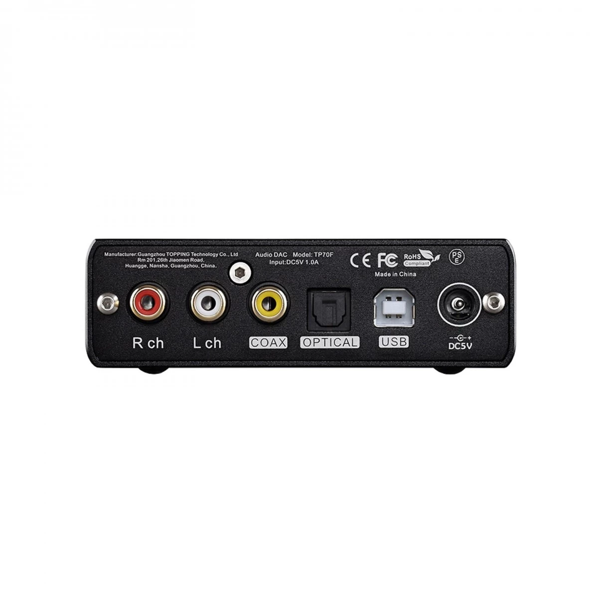 Topping E30 II Desktop DAC, Black - Image 3