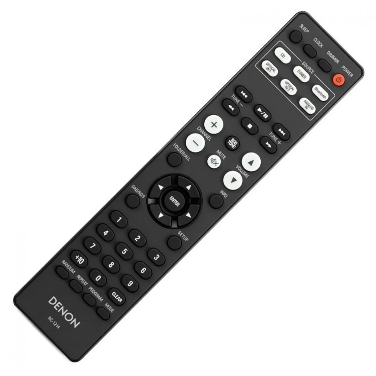 Denon D-M41 DAB Micro Hi-Fi System With Bluetooth, Silver - Image 2