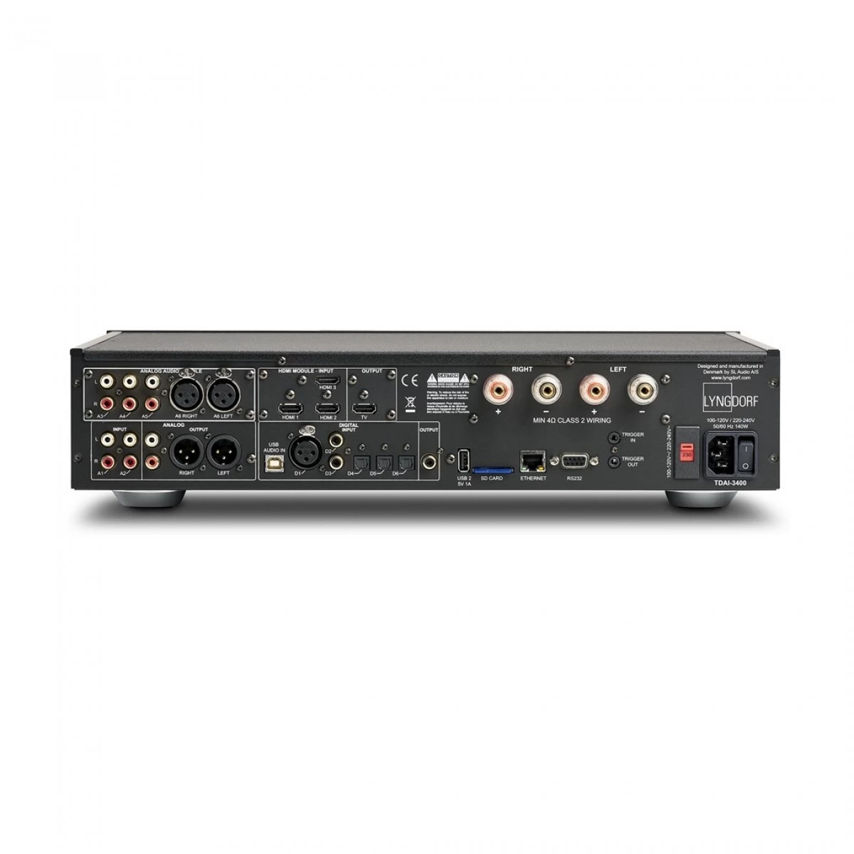 Lyngdorf TDAi 3400 Integrated Digital Amplifier - Image 2