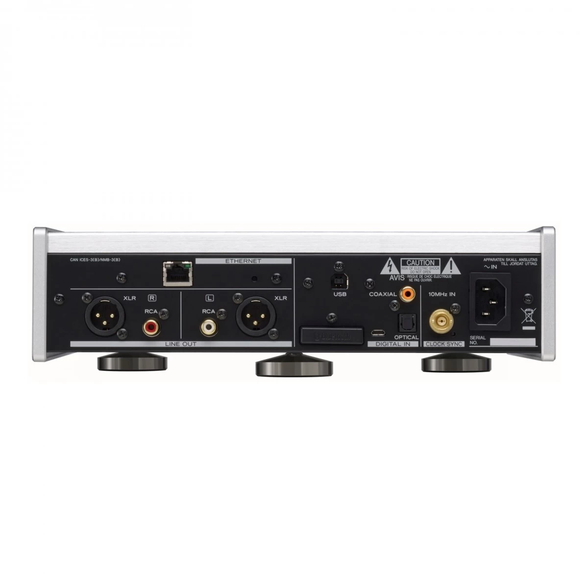 TEAC NT-505-X USB Network DAC Pre-amp V2, Silver