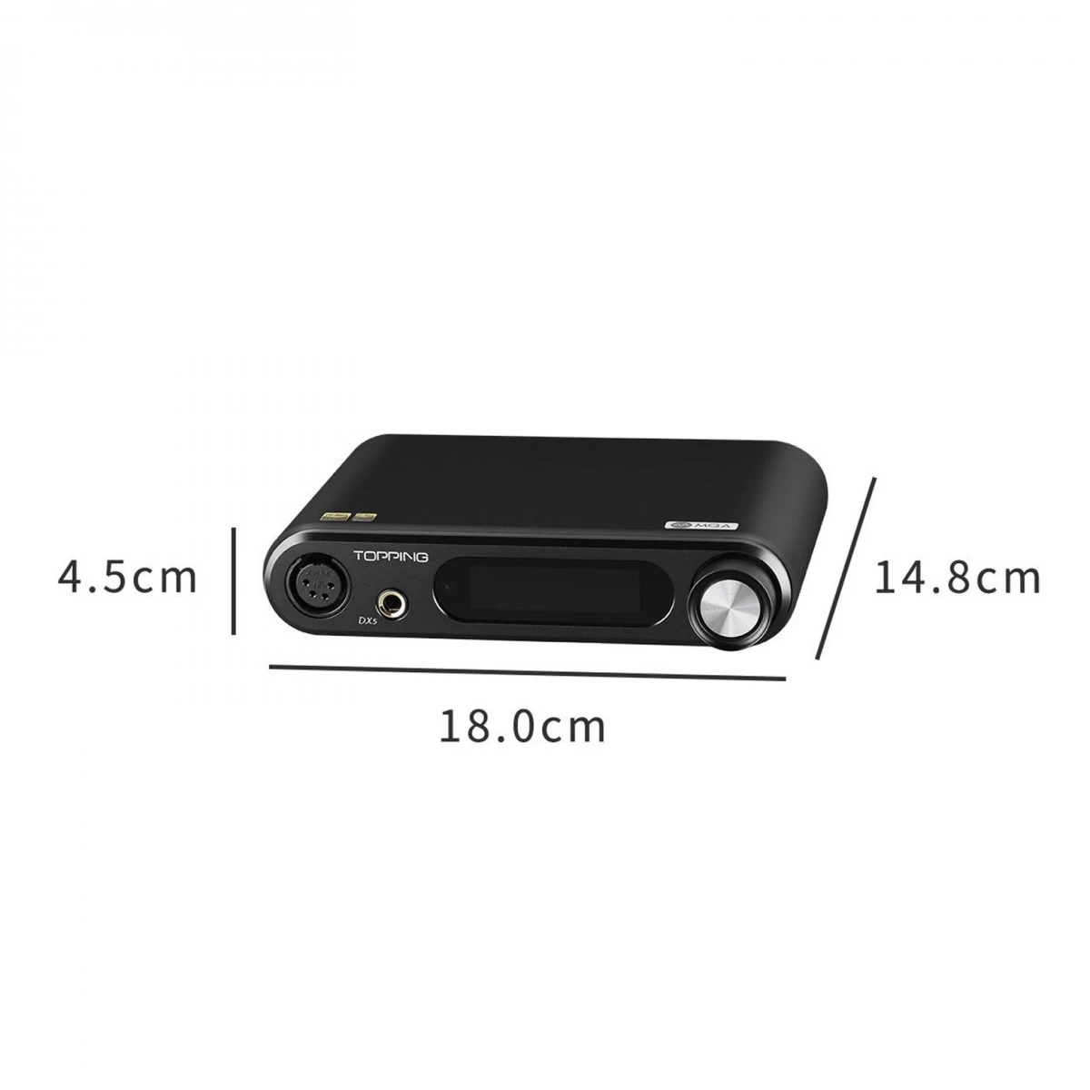 Topping DX5 DAC And Headphone Amplifier, Black - Image 5