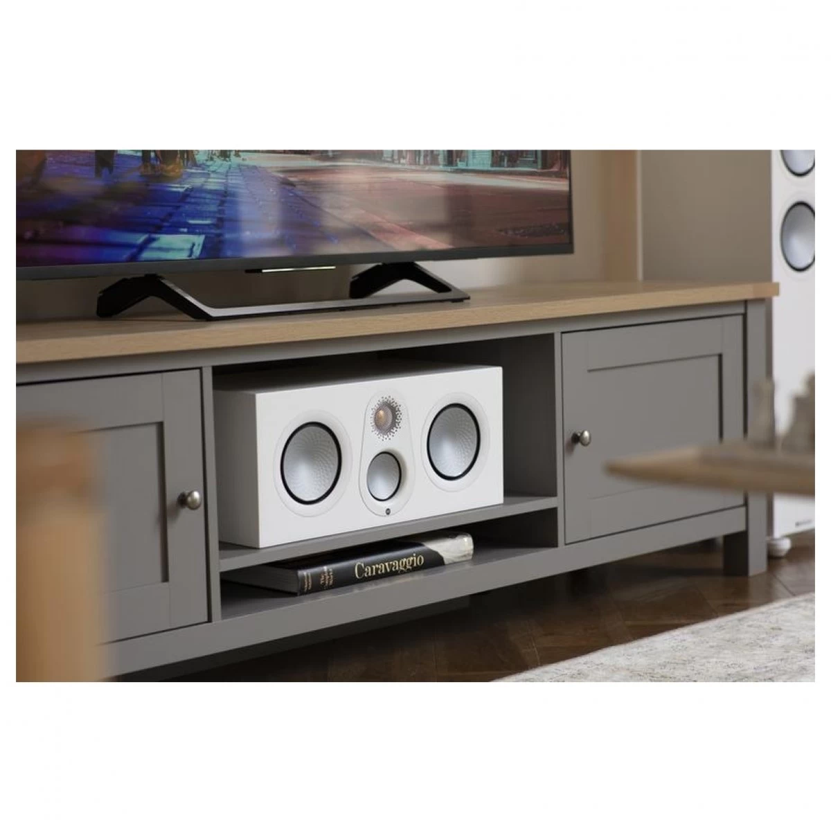 Monitor Audio Silver C250 7G Centre Speaker, Satin White - Image 5