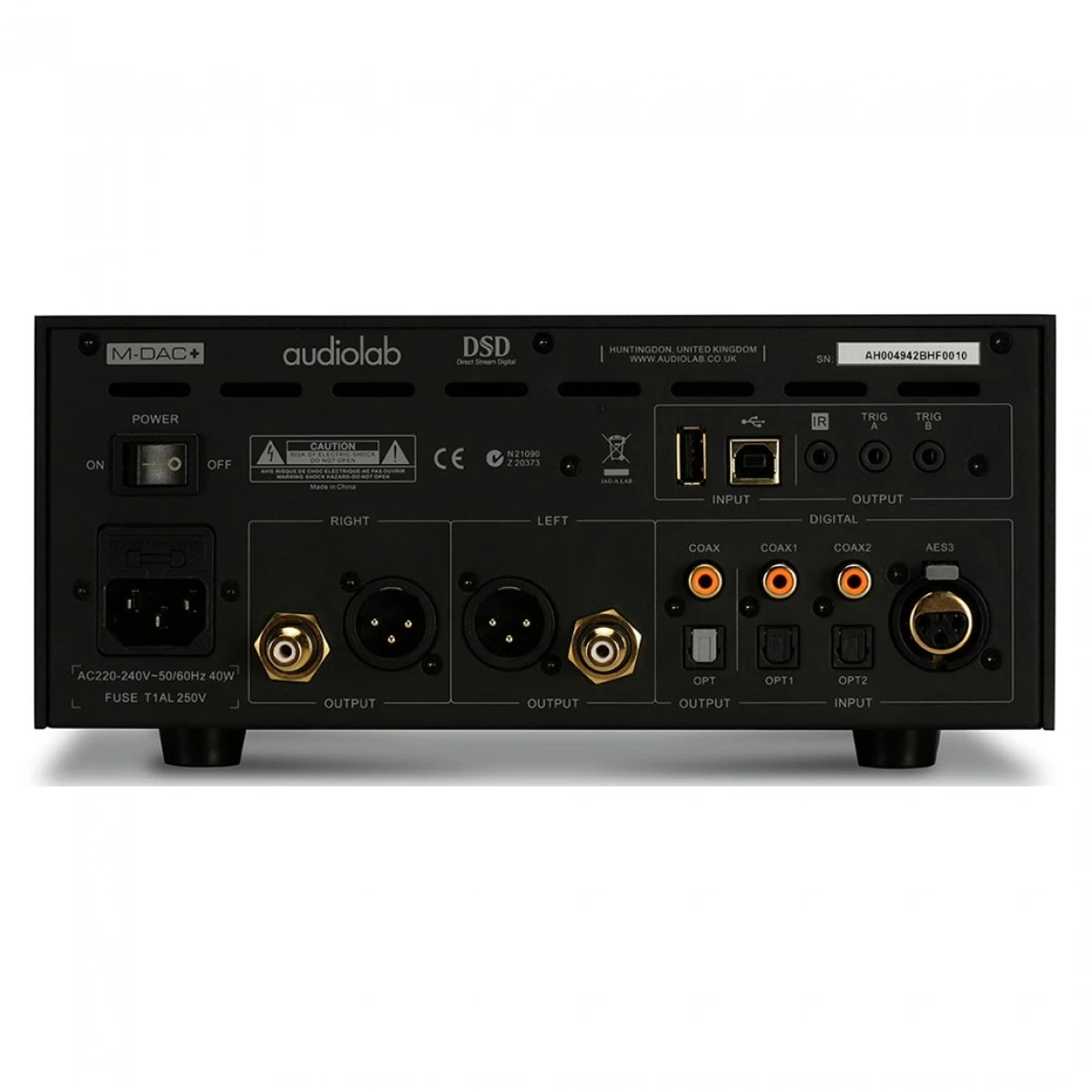 Audiolab M-DAC+ Black Digital-to-Analogue Converter - Nearly New - Image 2