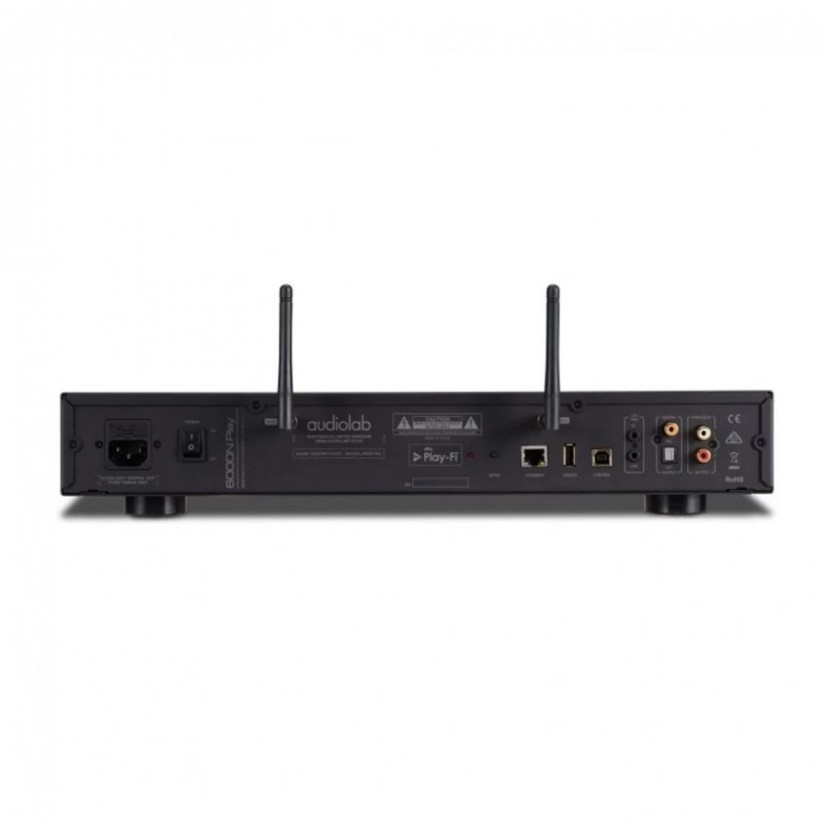 Audiolab 6000N Play Audio Streamer, Black W/ Free Phono Cable - Image 2