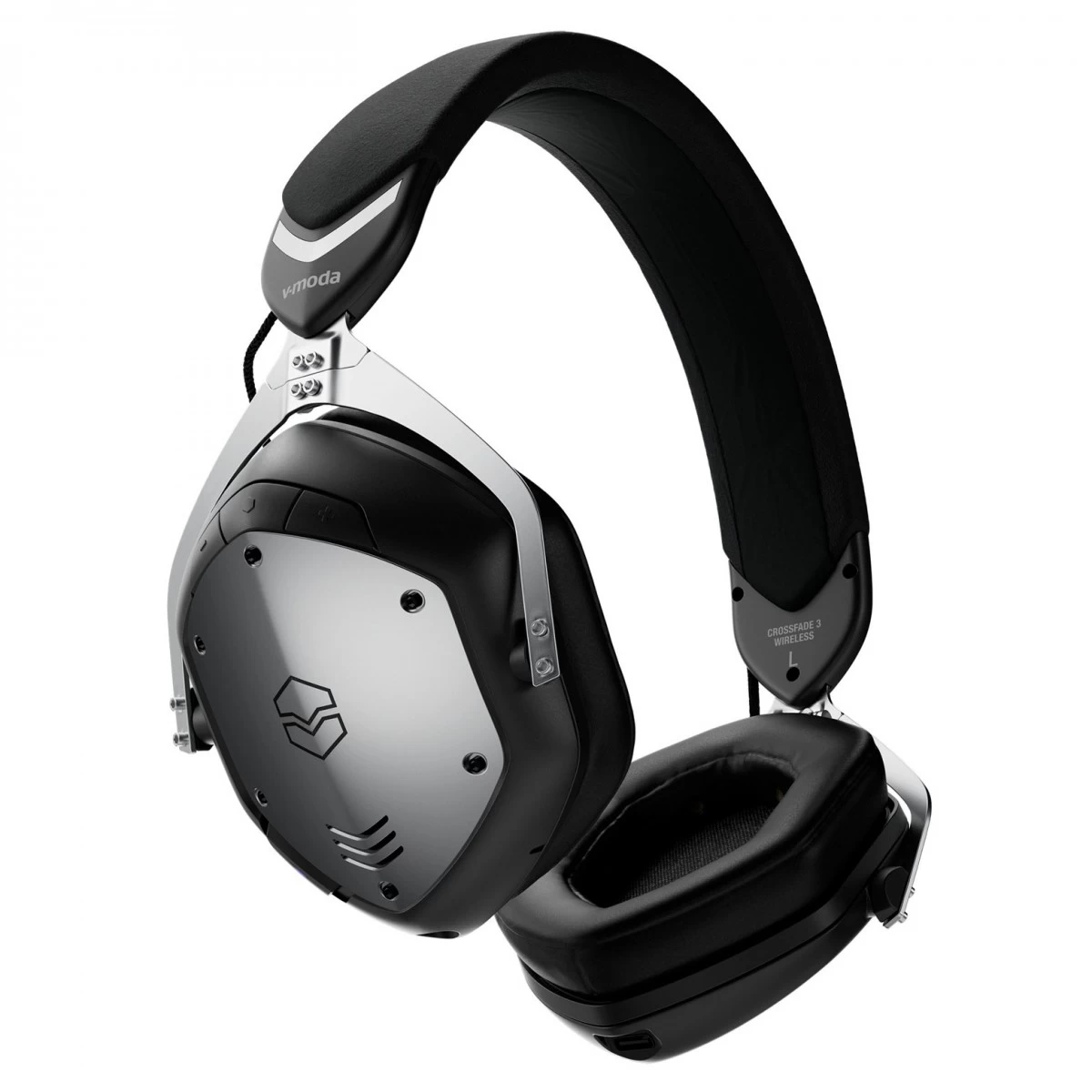 V-Moda Crossfade 3 Wireless Over-Ear Headphones, Gunmetal Black
