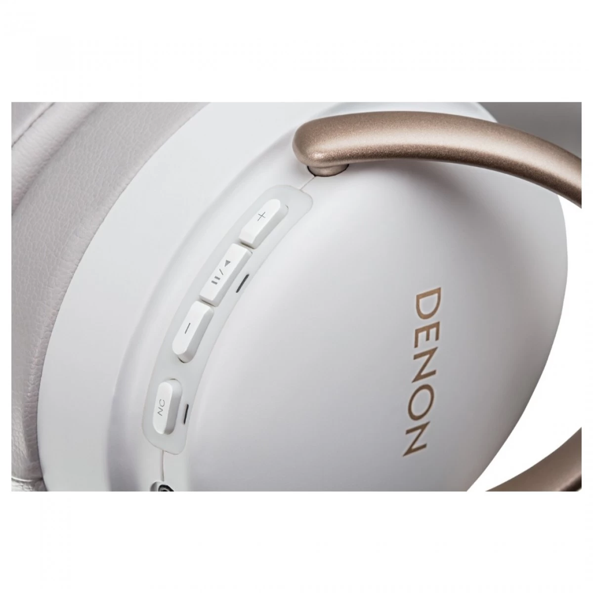 Denon AH-GC30 Premium Wireless Noise Cancelling Headphones, White - Image 4