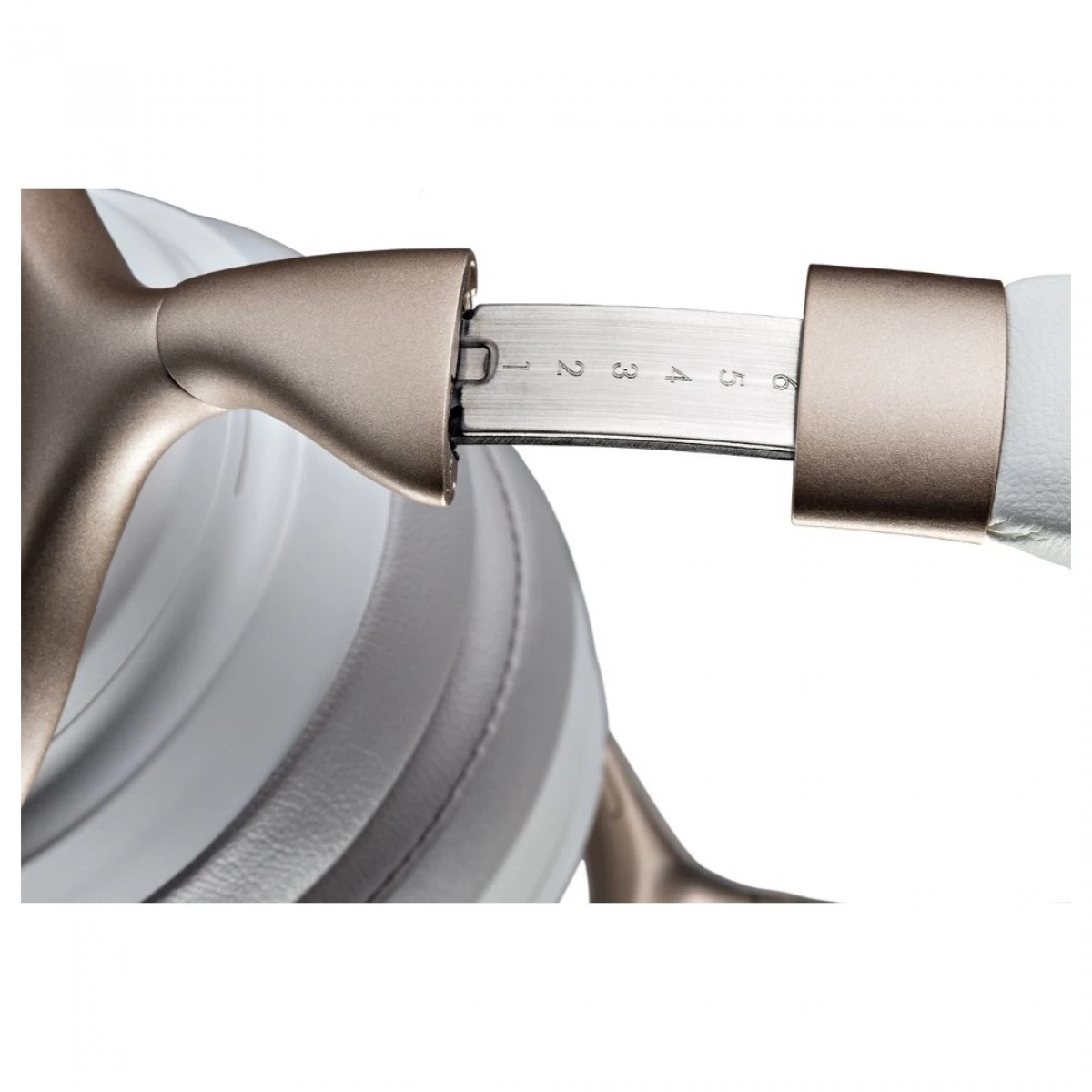 Denon AH-GC30 Premium Wireless Noise Cancelling Headphones, White - Image 5