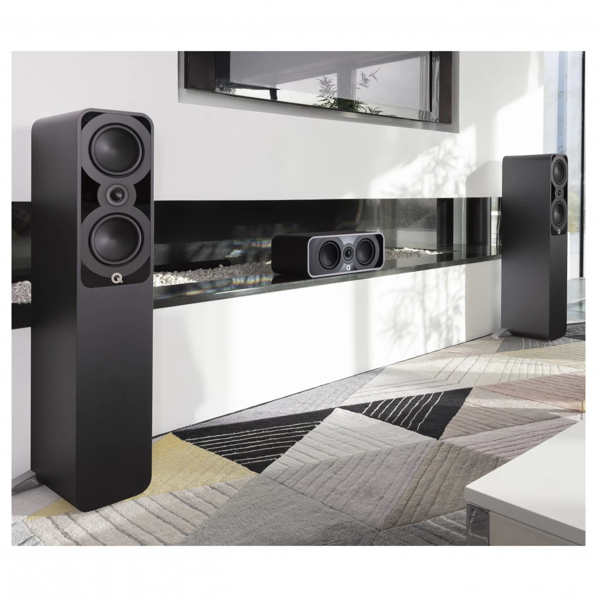 Q Acoustics Q 5090 Centre Speaker, Satin Black - Image 7