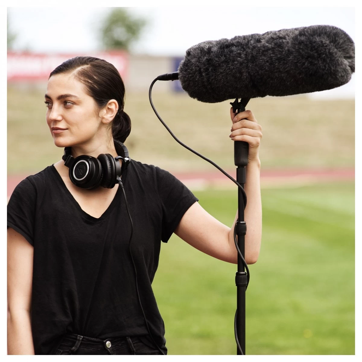 Audio-technica Audio Technica ATH-M50x Headphones, Black - Image 11