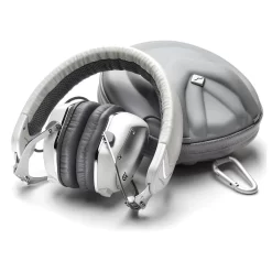 V-Moda XS On-Ear Headphones, White Silver