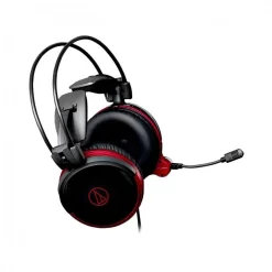 Audio-technica Audio Technica ATH-AG1X Headphones, Red W/ FREE Stand