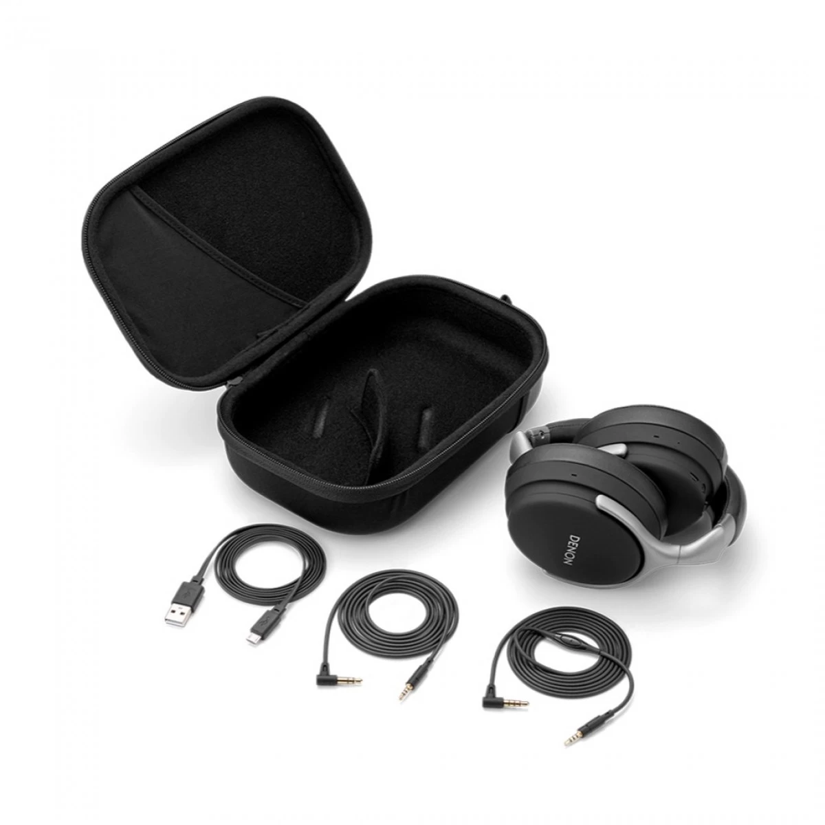 Denon AH-GC25NC Premium Noise Cancelling Headphones, Black - Image 3